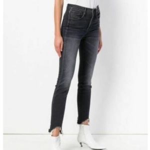 3x1 high waisted cropped jeans 25